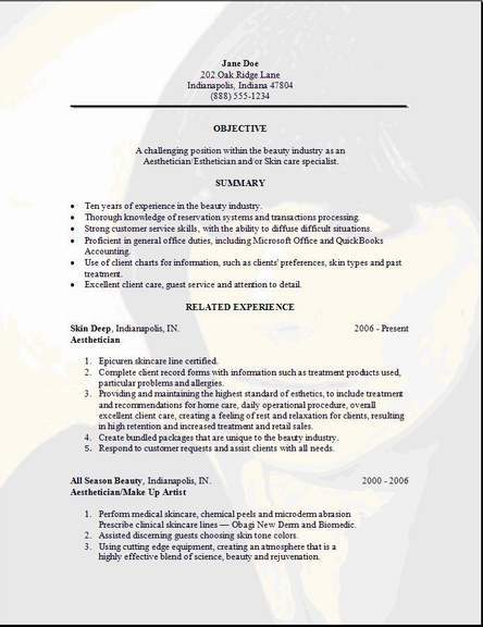 The best resume format