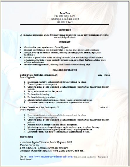 Dental Hygienist Resume3